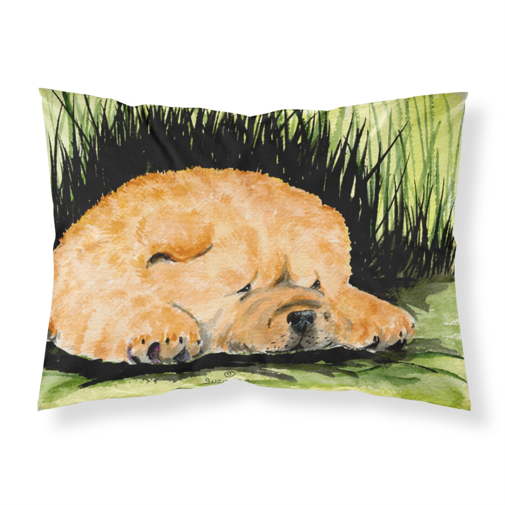 'Caroline'S Treasures Ss8525Pillowcase Chow Moisture Wicking Fabric Standard Pillowcase, Large, Multicolor'