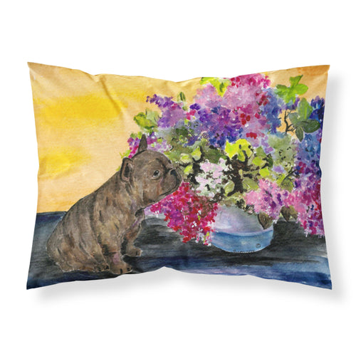 'Caroline'S Treasures Ss8536Pillowcase French Bulldog Moisture Wicking Fabric Standard Pillowcase, Large, Multicolor'