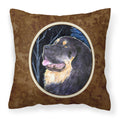 'Caroline'S Treasures Ss8552Pw1414 Starry Night Tibetan Mastiff Fabric Pillow, Large, Multicolor'