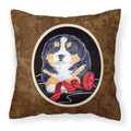 'Caroline'S Treasures Ss8569Pw1414 Bernese Mountain Dog Decorative Canvas Fabric Pillow, Large, Multicolor'