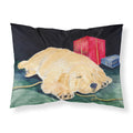 'Caroline'S Treasures Ss8576Pillowcase Golden Retriever Moisture Wicking Fabric Standard Pillowcase, Large, Multicolor'
