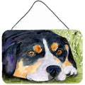 Inch CarolineS Treasures Ss8596Ds812 Entlebucher Mountain Dog Indoor Aluminum Metal Wall Or Door Hanging Prints, 8 X 12 Inch  Inch , Multicol