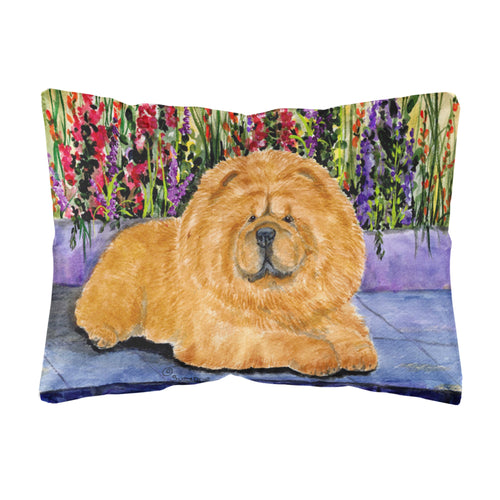 'Caroline'S Treasures Ss8601Pw1216 Chow Chow Decorative Canvas Fabric Pillow, Large, Multicolor'