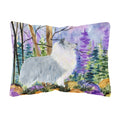 'Caroline'S Treasures Ss8636Pw1216 Sheltie Decorative Canvas Fabric Pillow, Large, Multicolor'