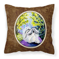 'Caroline'S Treasures Ss8643Pw1414 Tibetan Terrier Decorative Canvas Fabric Pillow, Large, Multicolor'