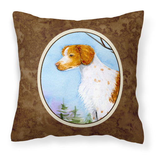 'Caroline'S Treasures Ss8663Pw1414 Setter Decorative Canvas Fabric Pillow, Large, Multicolor'