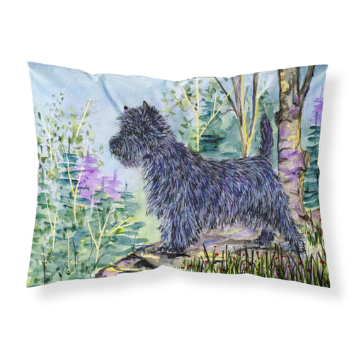 'Caroline'S Treasures Ss8665Pillowcase Cairn Terrier Moisture Wicking Fabric Standard Pillowcase, Large, Multicolor'