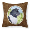 'Caroline'S Treasures Ss8670Pw1414 Akita Decorative Canvas Fabric Pillow, Large, Multicolor'