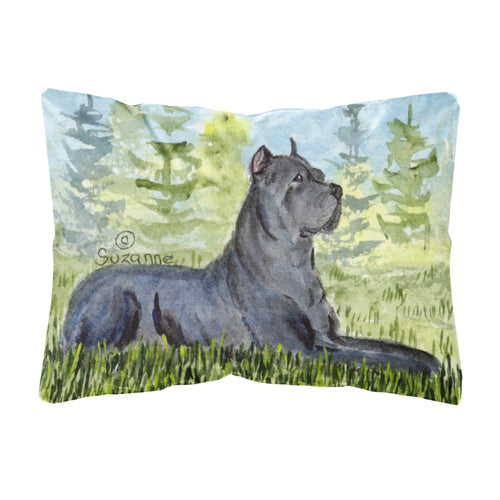 'Caroline'S Treasures Ss8682Pw1216 Cane Corso Decorative Canvas Fabric Pillow, Large, Multicolor'