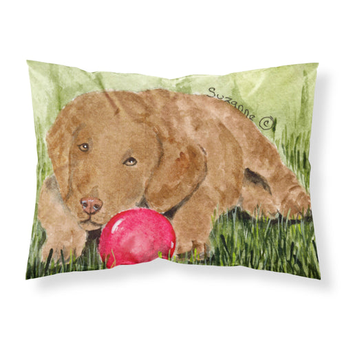 'Caroline'S Treasures Ss8684Pillowcase Curly Coated Retriever Moisture Wicking Fabric Standard Pillowcase, Large, Multicolor'