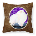 'Caroline'S Treasures Ss8688Pw1414 Pomeranian Decorative Canvas Fabric Pillow, Large, Multicolor'