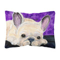 'Caroline'S Treasures Ss8698Pw1216 French Bulldog Decorative Canvas Fabric Pillow, Large, Multicolor'