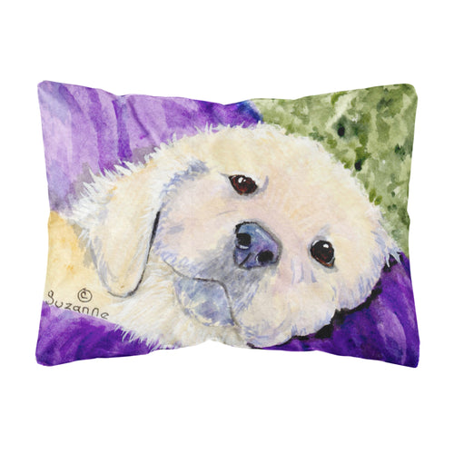 'Caroline'S Treasures Ss8715Pw1216 Golden Retriever Decorative Canvas Fabric Pillow, Large, Multicolor'