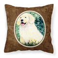 'Caroline'S Treasures Ss8739Pw1414 Golden Retriever Decorative Canvas Fabric Pillow, Large, Multicolor'