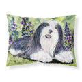 'Caroline'S Treasures Ss8816Pillowcase Bearded Collie Moisture Wicking Fabric Standard Pillowcase, Large, Multicolor'