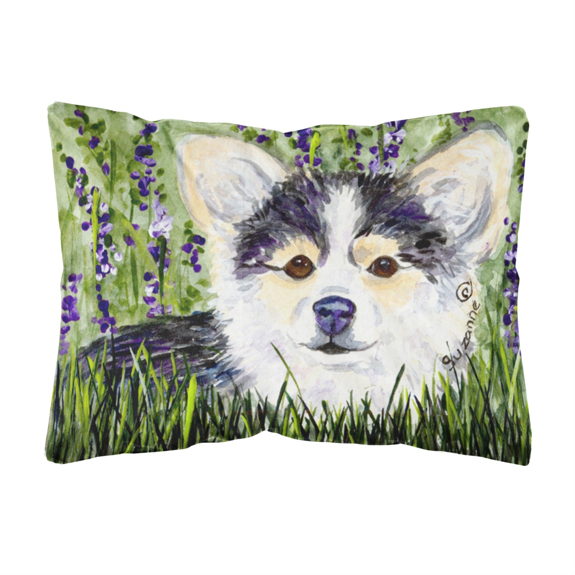 'Caroline'S Treasures Ss8824Pw1216 Chihuahua Decorative Canvas Fabric Pillow, Large, Multicolor'