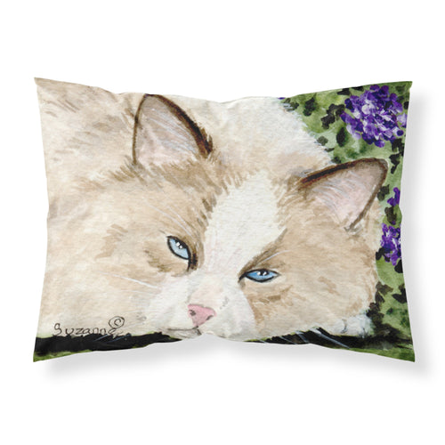 'Caroline'S Treasures Ss8825Pillowcase Cat Moisture Wicking Fabric Standard Pillowcase, Large, Multicolor'