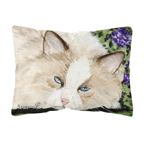 'Caroline'S Treasures Ss8825Pw1216 Cat Decorative Canvas Fabric Pillow, Large, Multicolor'