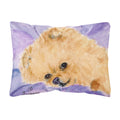 'Caroline'S Treasures Ss8834Pw1216 Pomeranian Decorative Canvas Fabric Pillow, Large, Multicolor'