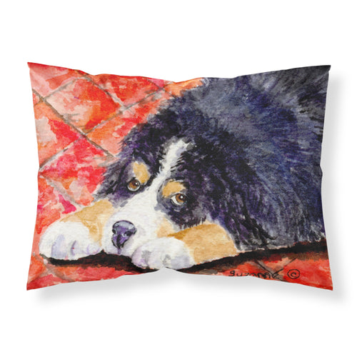 'Caroline'S Treasures Ss8842Pillowcase Bernese Mountain Dog Moisture Wicking Fabric Standard Pillowcase, Large, Multicolor'