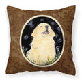 'Caroline'S Treasures Ss8939Pw1414 Golden Retriever Decorative Canvas Fabric Pillow, Large, Multicolor'
