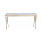 Unfinished Solid Wood 5-ft. Farmhouse Console Sofa Table
