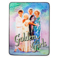 The Golden Girls Raschel Fleece Throw Fleece Blanket  45 X 60 Inches