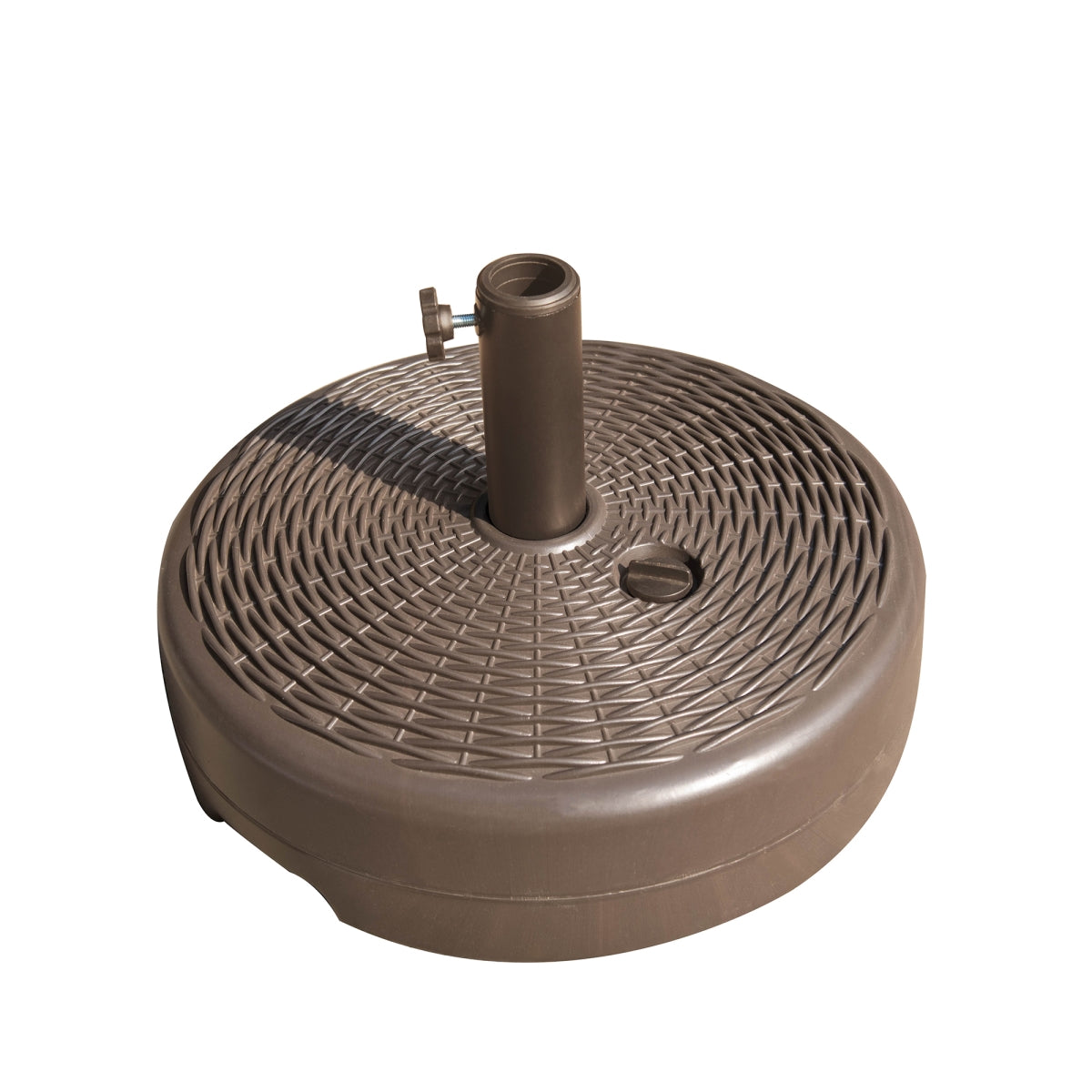 Island Umbrella Nu5393 1.5-1.9 In. & 7.5 Ft. Fillable Base For Umbrella For Pole  Brass