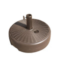 Island Umbrella Nu5393 1.5-1.9 In. & 7.5 Ft. Fillable Base For Umbrella For Pole  Brass