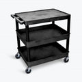 Ergode Tc211B  Large Flat Top And Tub Middle And Bottom Shelf Cart