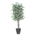 6 Variegated Deluxe Round Gray Cont