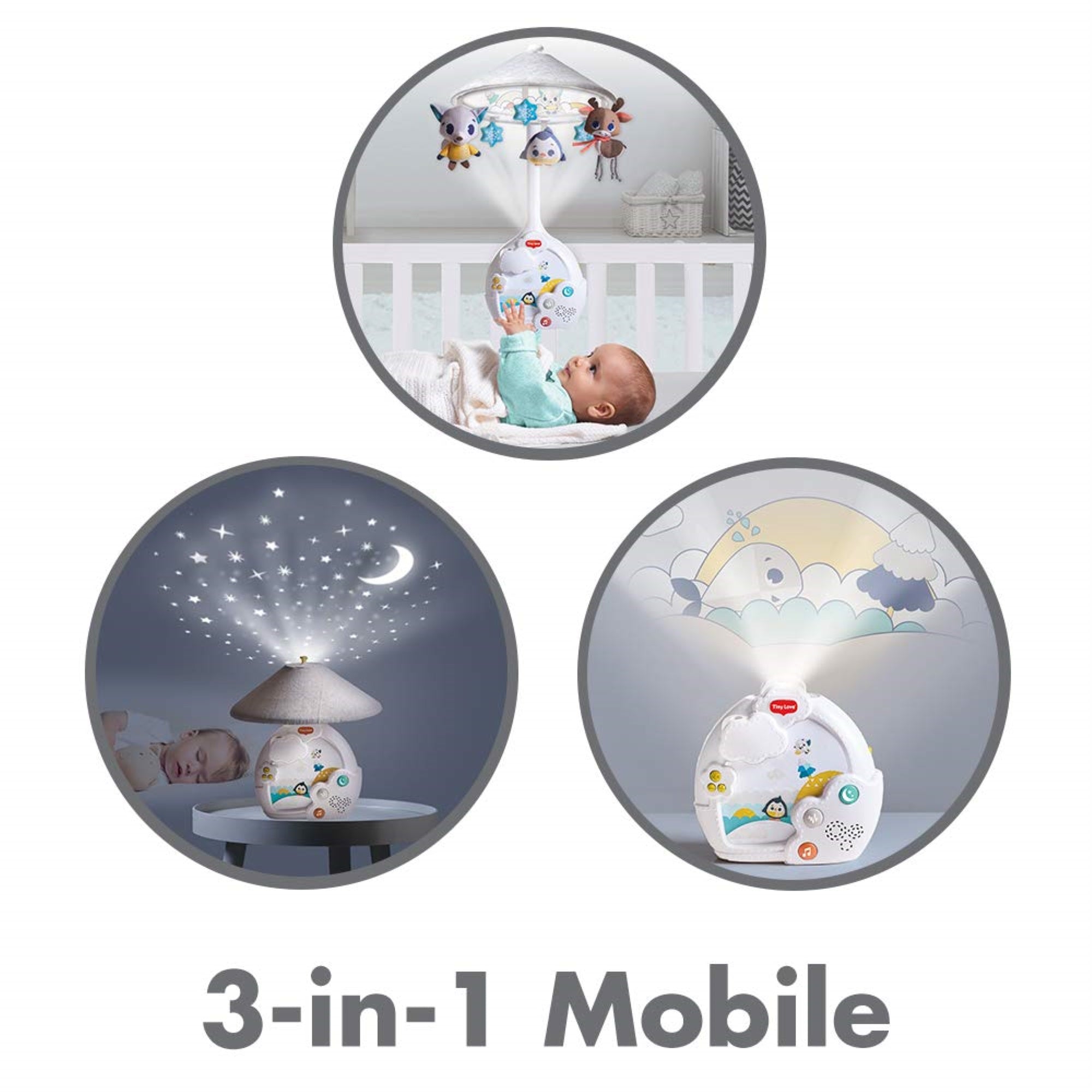 Tiny Love Magical Tales Magical Night 3-in-1 Projector Mobile