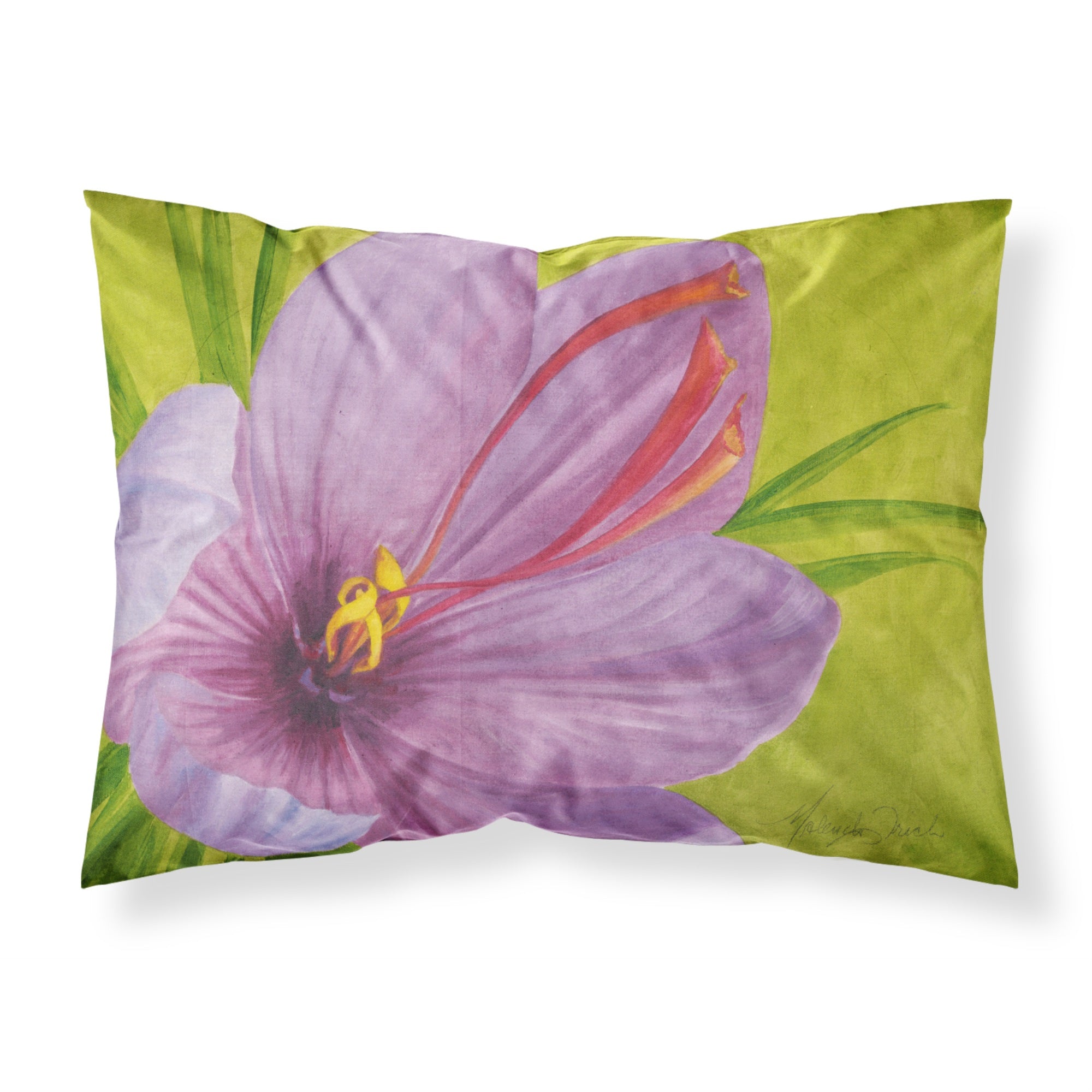 'Caroline'S Treasures Floral By Malenda Trick Fabric Standard Pillowcase Tmtr0227Pillowcase, Multicolor'