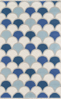 Novogratz Topanga Top2 Blue Dasha 23 Inch  X 8 Runner