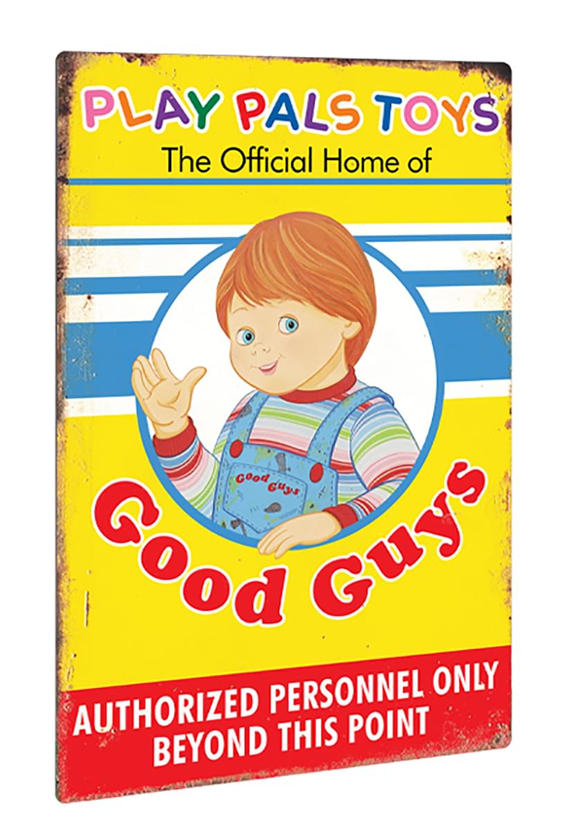 childs Play 2 Play Pals 12 x 18 Inch Metal Sign Prop