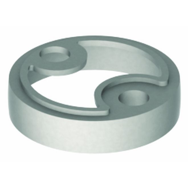 Hager 246B26D Dome Stop Riser Plate  No. 055308 Satin Chrome