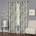 Tranquil Lined Grommet Panel  Blackout Window Treatment For Light Control  Machine Washable  Taylor Collection Compatible  E