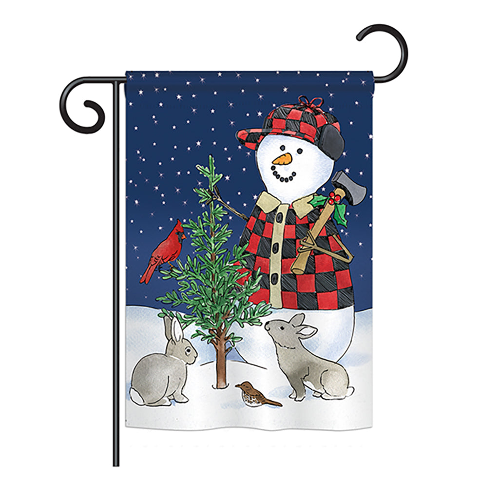 Breeze Decor Bd-Wt-G-114211-Ip-Bo-Ds02-Us 13 X 18.5 In. Lumberjack Snowmen Winter - Seasonal Winter Wonderland Impressions  Deco