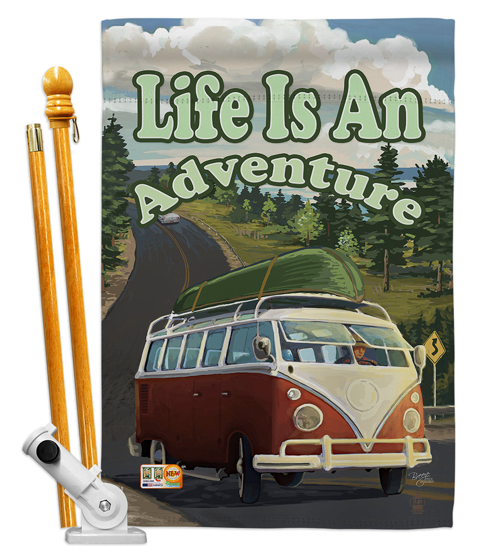 Breeze Decor Bd-Su-Hs-106079-Ip-Bo-D-Us16-Al 28 X 40 In. 23 Windows Summer Fun In The Sun Impressions Decorative Vertical Double