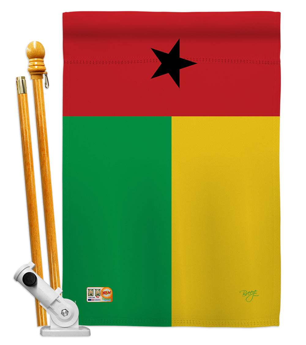 Breeze Decor Bd-Cy-Hs-108308-Ip-Bo-D-Us15-Bd 28 X 40 In. Guinea Bissau Flags Of The World Nationality Impressions Decorative Ver