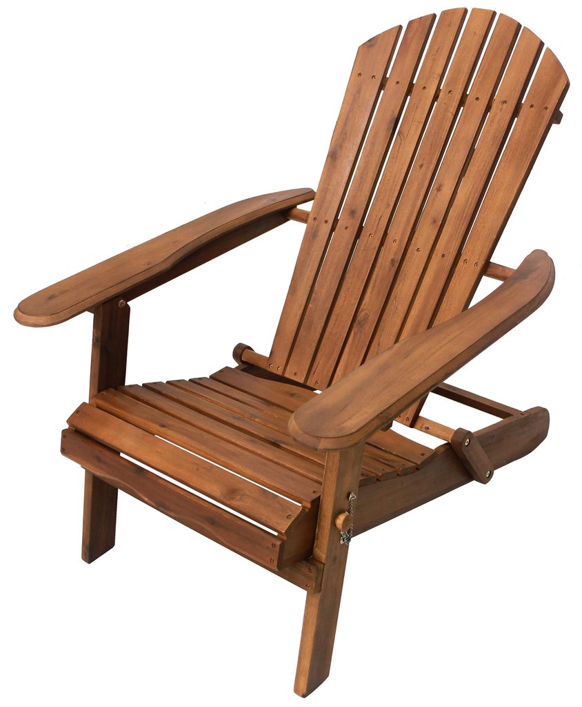 Leigh Country Folding Adirondack Chair Natural