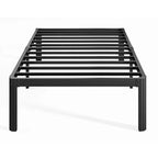 Twin XL Heavy Duty Metal Bed Frame Platform with Round Edge Legs