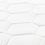 Twin XL size 8-inch Plush Memory Foam Innerspring Hybrid Mattress