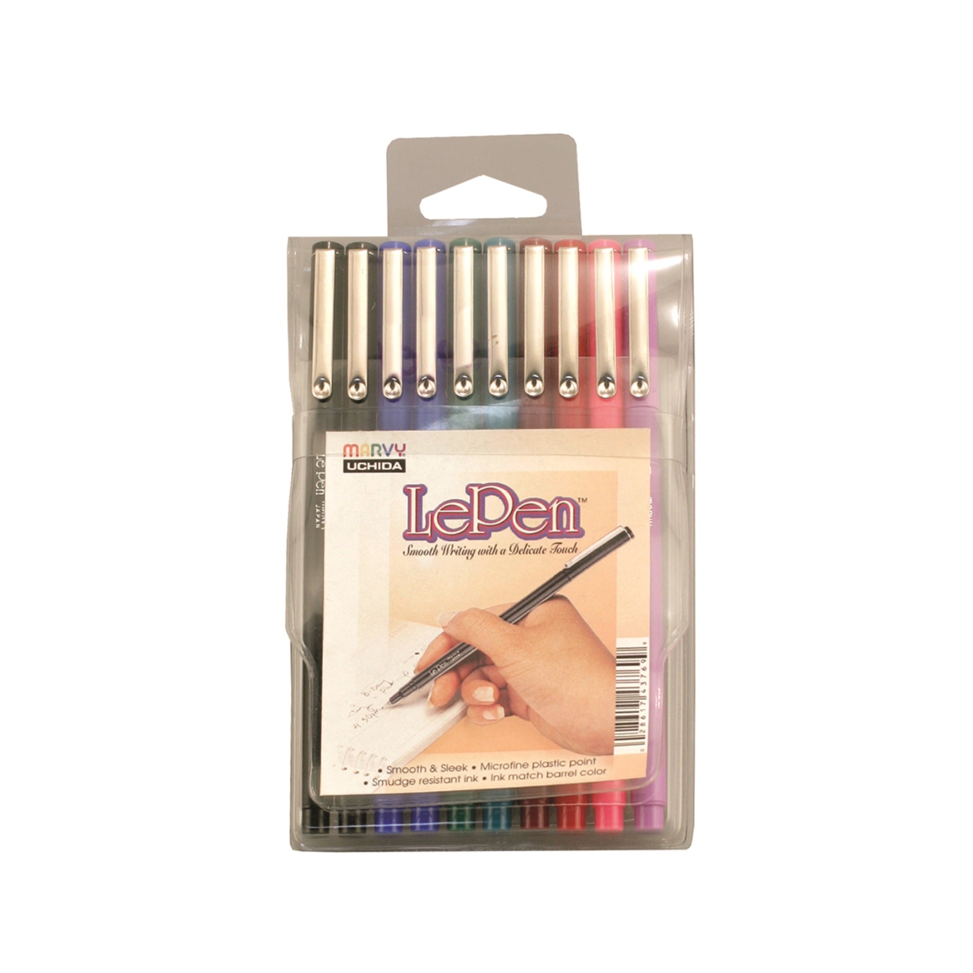 Le Pen 10 Pc Set Astd Colors