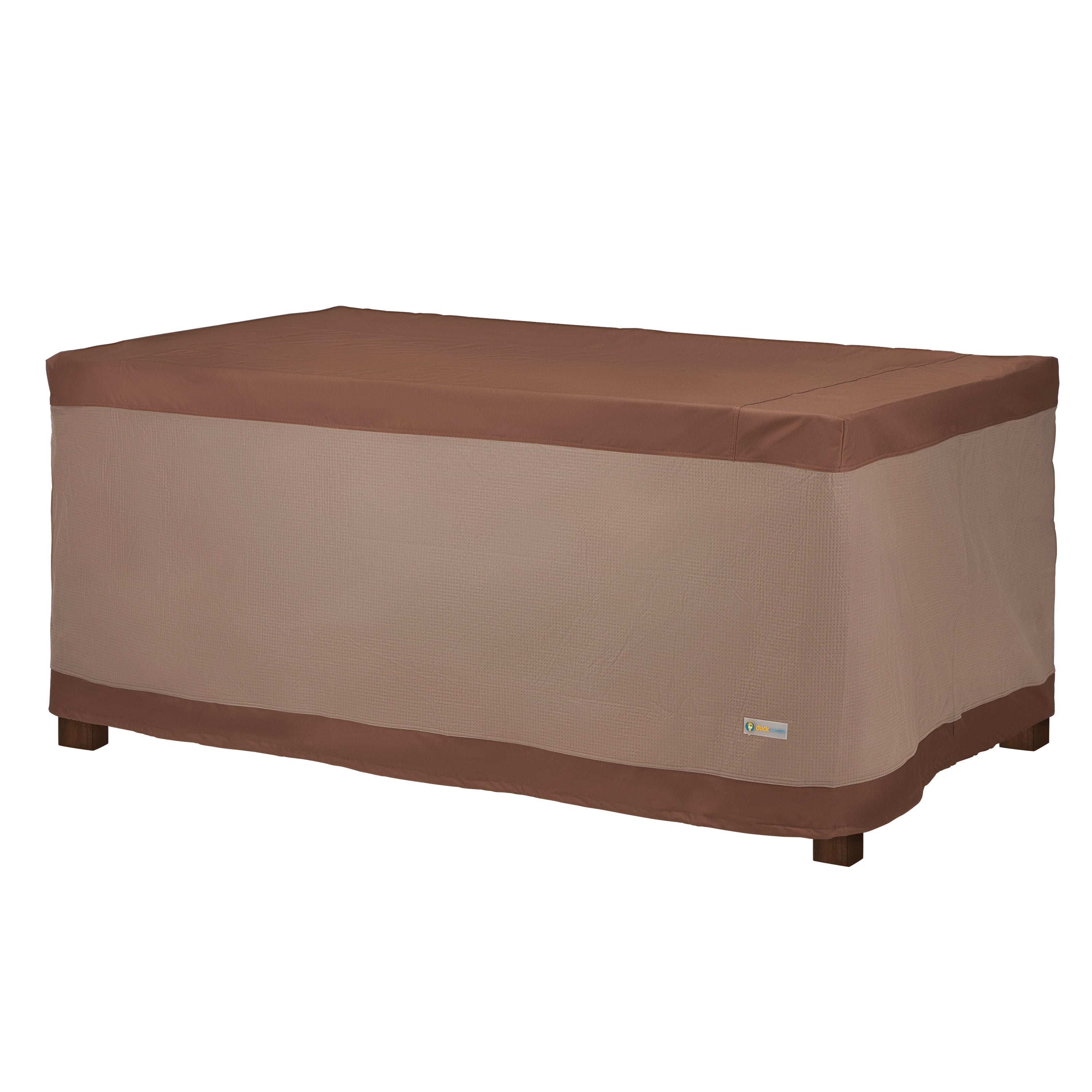Duck Covers Ultimate Waterproof 72 Inch Rectangular Patio Table Cover, Outdoor Table Cover
