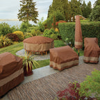 Duck Covers Ultimate Waterproof 72 Inch Rectangular Patio Table Cover, Outdoor Table Cover