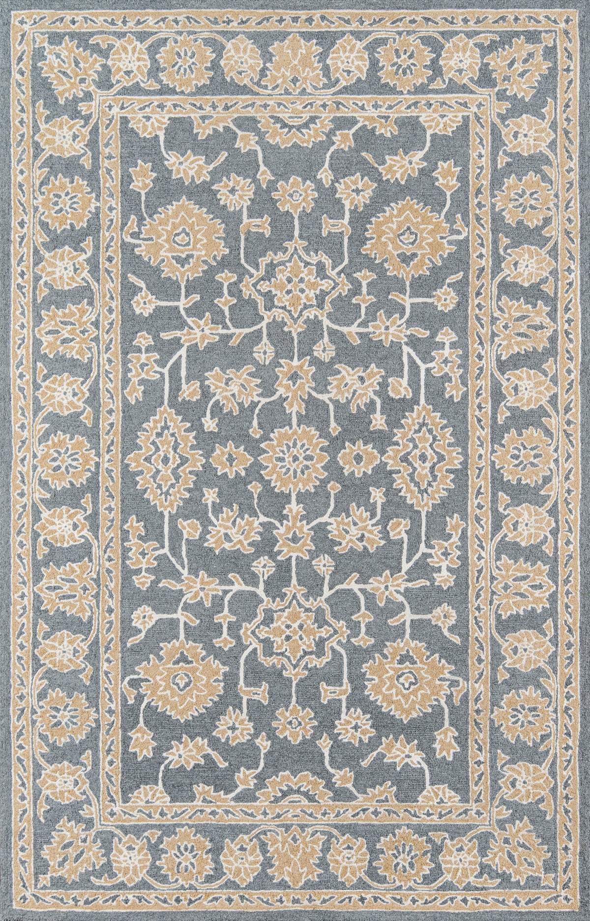 Momeni Valencia Val2 Grey  5 X 76 Inch