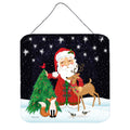 CarolineS Treasures Santa Claus Christmas Wall Or Door Hanging Prints, Multicolor