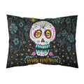 'Caroline'S Treasures Happy Halloween Day Of The Dead Fabric Standard Pillowcase, Multicolor'