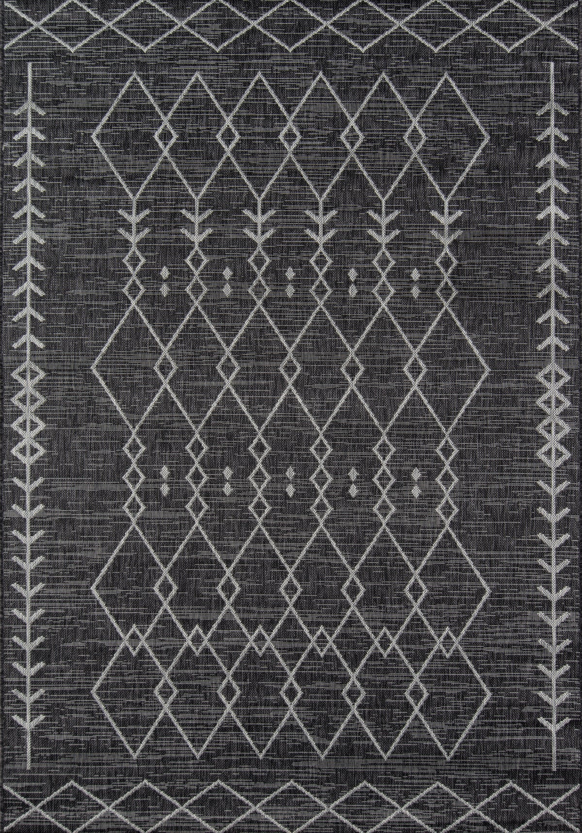 Novogratz Villa Vi08 Charcoal Monaco 2 X 6 Runner